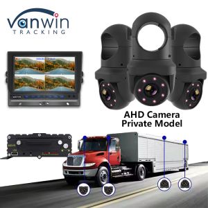 IP69K Full HD de visión nocturna de la cámara de domo de coche modelo privado 7 luces IR de la cámara de coche para el autobús Turck