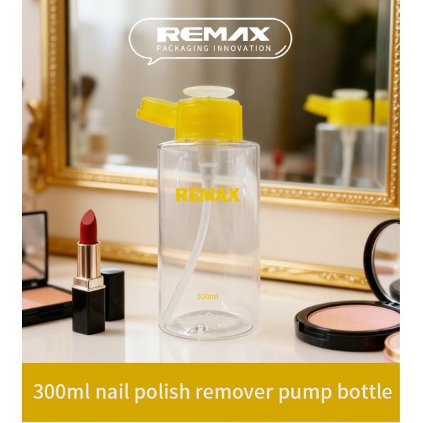 300ml nail polish remover pump bottle