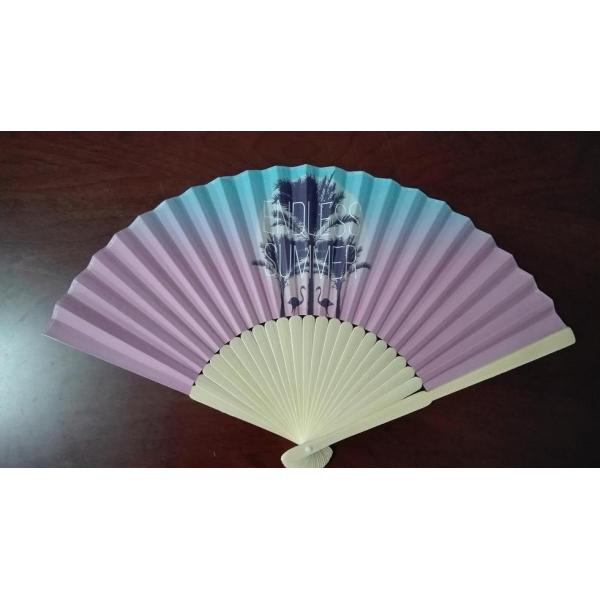 вентилятор нестандартной конструкции бумажный складывая с бамбуковой рамкой, идеальный деталь для украшения, свадьба или продвижение