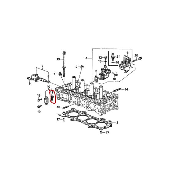 Auto Body System 100% Tested VTEC Solenoid Valve Gasket and Filter for Honda Accord