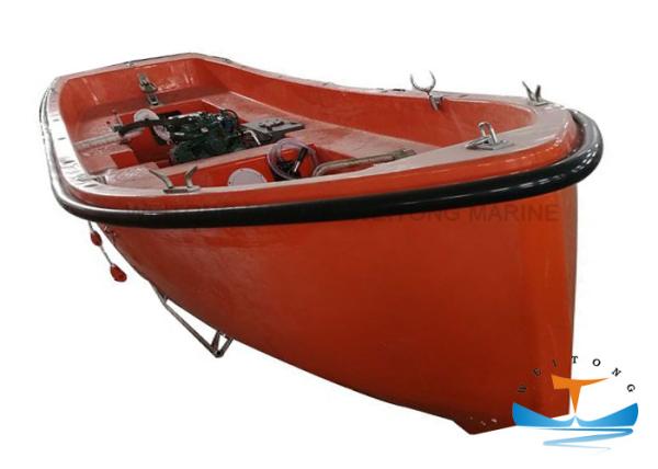 FRP Open Type Lifeboat Solas Approval with Outboard Engine