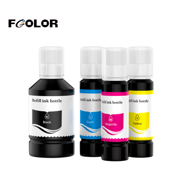 Fcolor Premium High Quality Generic Inks for Epson 544 504 502 512 Refill Dye Ink