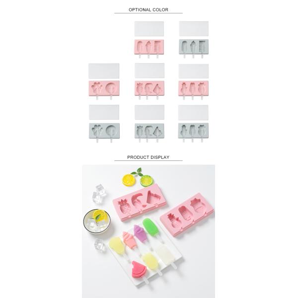 ODM OEM поддержал розовые голубые прессформы мыла силикона 3D