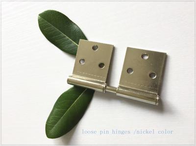 Detachable Heavy Duty Gate Hinges Nickel Plated High Durability  Strong Inner Box Packing