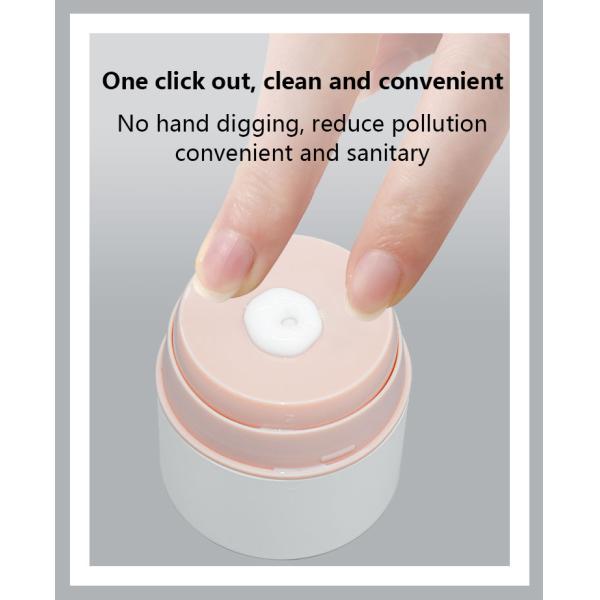 забота кожи круга 50g упаковывая акриловый безвоздушный опарник для продуктов младенца