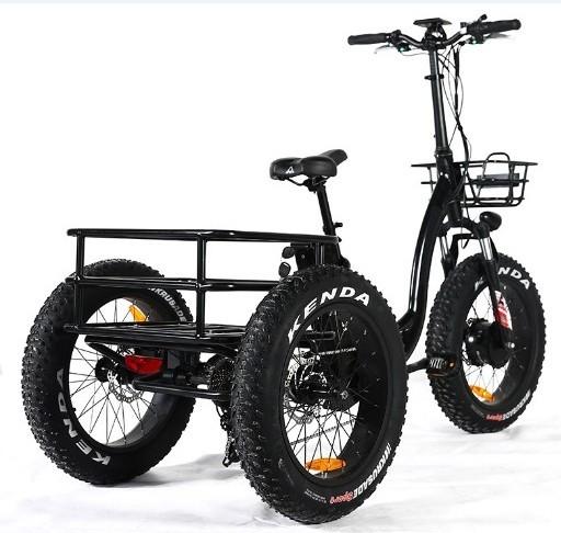 Power 351 - 500w Electric Trike Bike , Electric Tricycle For Adults Gross Weight 45KG