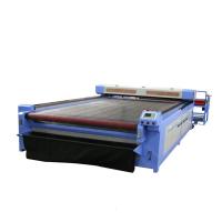120 W / 150 W Coupeuse laser à CO2 Graveuse d'alimentation automatique pour tissu cuir acrylique