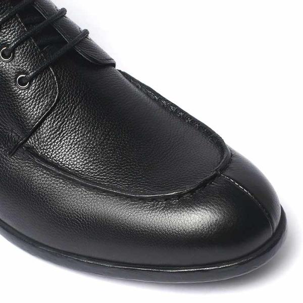 Logo Customized Winter Lace Up Mens Leather Dress Boots