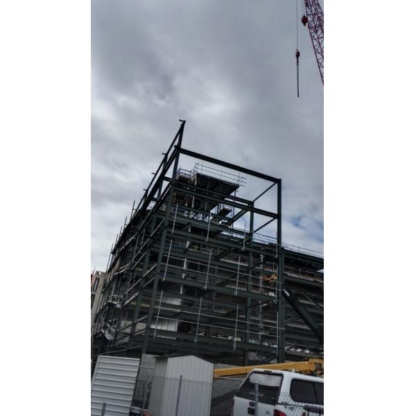 Edificios de acero de los altos apartamentos de la subida y edificios de marco de acero multi residenciales del piso