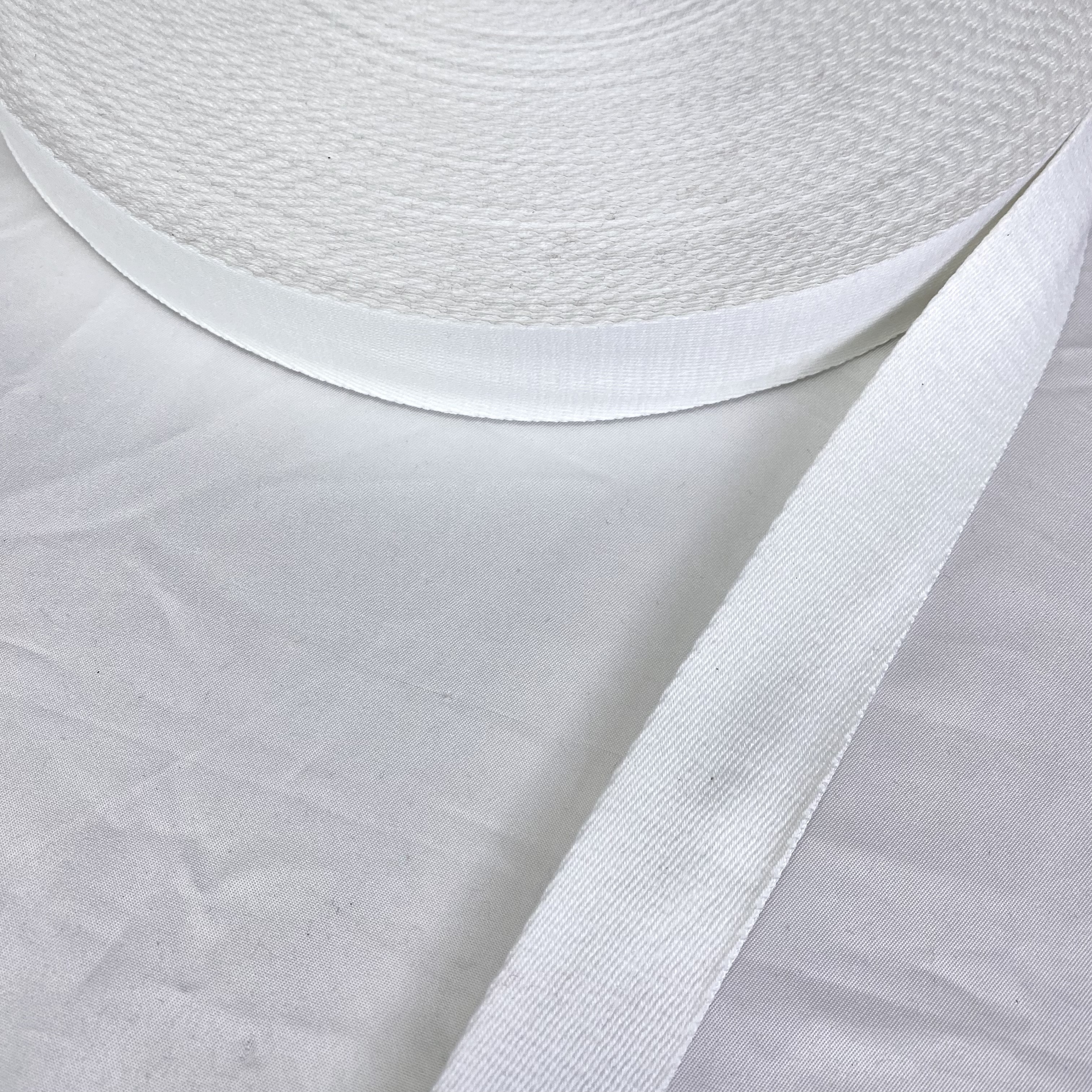 Thickened polyester-cotton webbing Various colors Backpack strap Belt Handbag strap