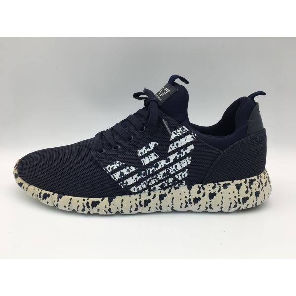 Custom Casual Non Slip Athletic Shoes Black Womens Breathable Tennis Shoes