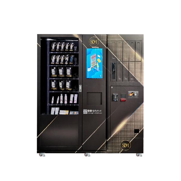 Máquina de venda automática de brinquedos de perfume automático com função de largura de elevador e grande espaço, mícron