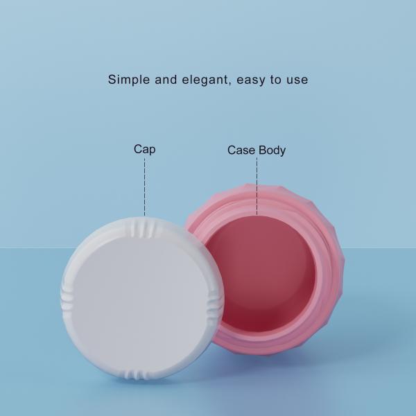 30 ml de bocal de voyage en silicone étanche aux fuites avec couvercle à vis