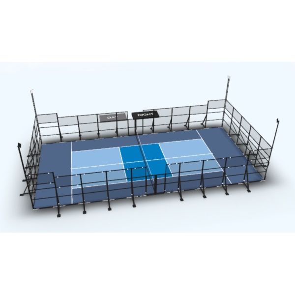 Custom Mobile Padel Court OEM/ODM With Professional Net And Posts
