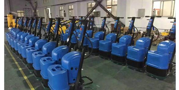 Blue Terrazzo Floor Grinding Machines For Vacuum Cleaner Wet And Dry Grinding