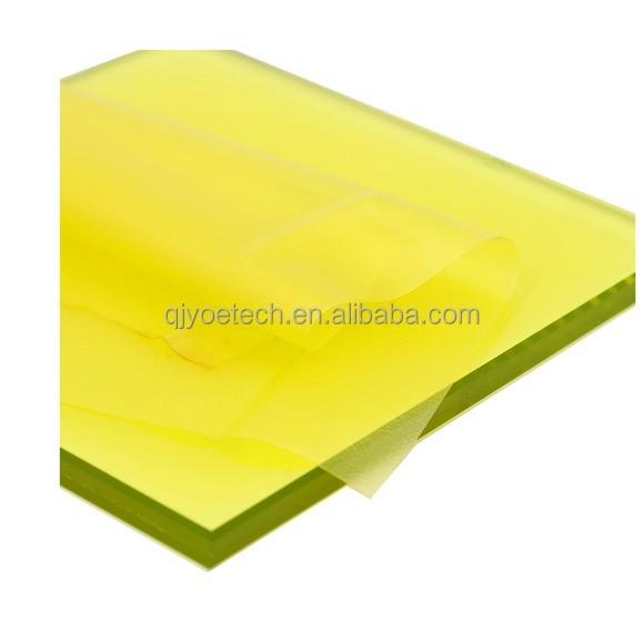 Vidro laminado PVB amarelo para estrutura sólida Construção de edifícios Escadaria de cozinha