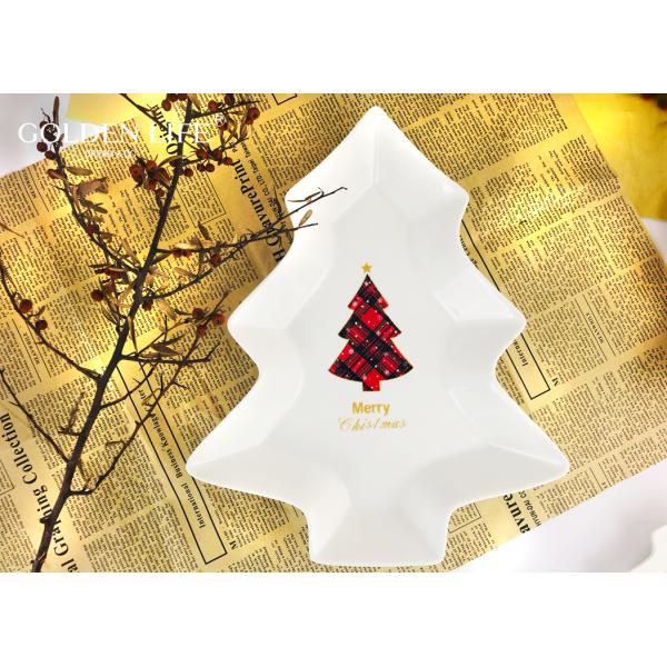 Holiday X`mas Tree Perfect For Seeds Nuts And Dry Fruits Plates Bowl Dish Plate Tableware Breakfast Tray Kitchen Home Su