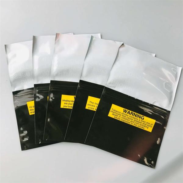 Customized Tobacco Packaging Bag / Tobacco Pouch with Zipper Seal