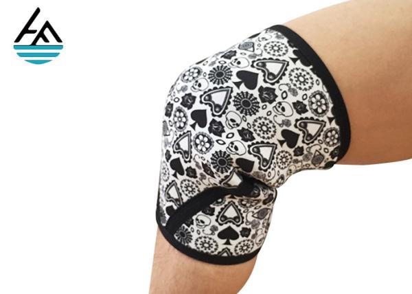 SBR Neoprene Leg Sleeve For Under Knee Brace / Sports Knee Compression Sleeve