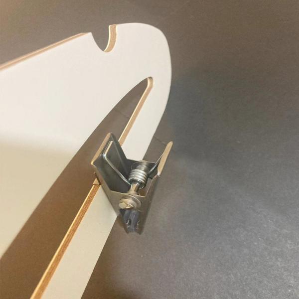 Customized Cardboard Pants Hangers With Clip  | Custom LOGO Trousers Hangers