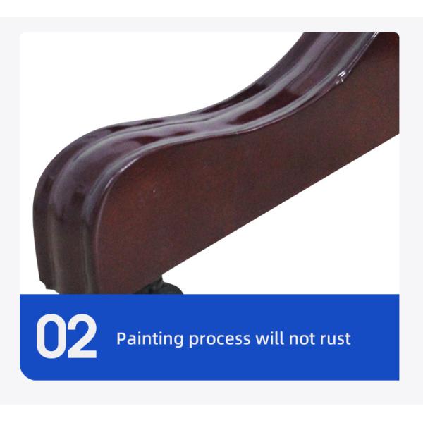 Chefe de escritório Cadeira giratória Base de madeira Cadeira de classe grande Base de pé de cinco estrelas