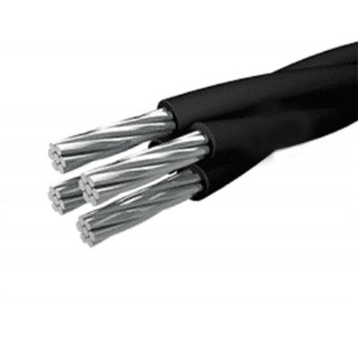 Aluminum Overhead 1 Core ABC Cable Alu Pre Assemble 3x50mm² Low Voltage