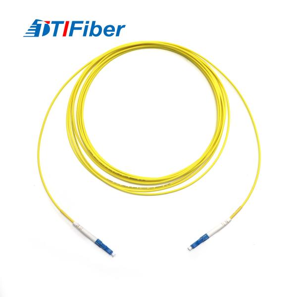 FTTH Use Single Mode Simplex LC/UPC to LC/UPC Fiber Optic Jumper Cable Patch Cord
