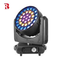 Zoom 600W Luz de palco LED RGBW 4in1 LED Lava cabeça móvel Luz para show