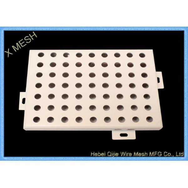 Stainless Steel Perforated Metal Sheet For Ceiling / Filtration Slot Hole Shape