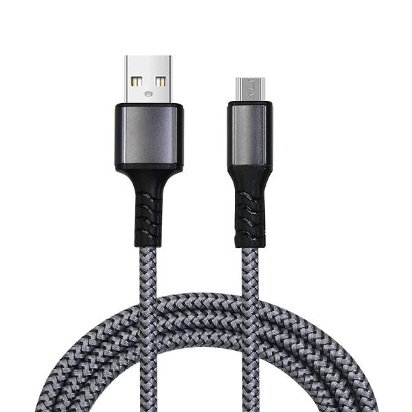 2025 Heavy Duty Aluminum 3-Way Charger Cable Tangle-Free Braided Design 1m C-C20V3A 60W max/C-L 9V3A 27W max
