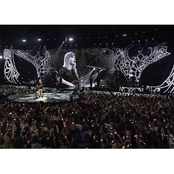 High Resolution P4 Outdoor Rental LED Displays Video Wall 52x52 Dots