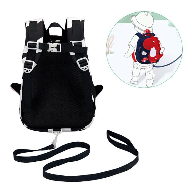 Cow Waterproof Kids Backpack Cartoon 3D Animal Kindergarten Girls Fashion Schoolbags