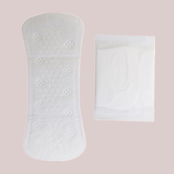 Breathable Negative Ions Natural Cotton Panty Liners For Light Bladder Leakage