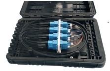 Anti UV Outdoor Fiber Optic Distribution Cabinet 24 Fiber Impact Resistant