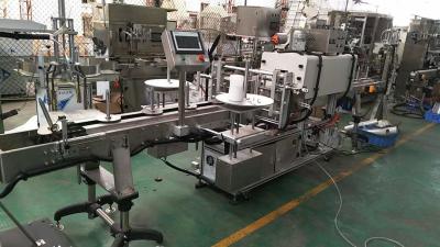 Durable Metal Deburring Machine With Two Deburring Discs / Two Edge Rounding Discs