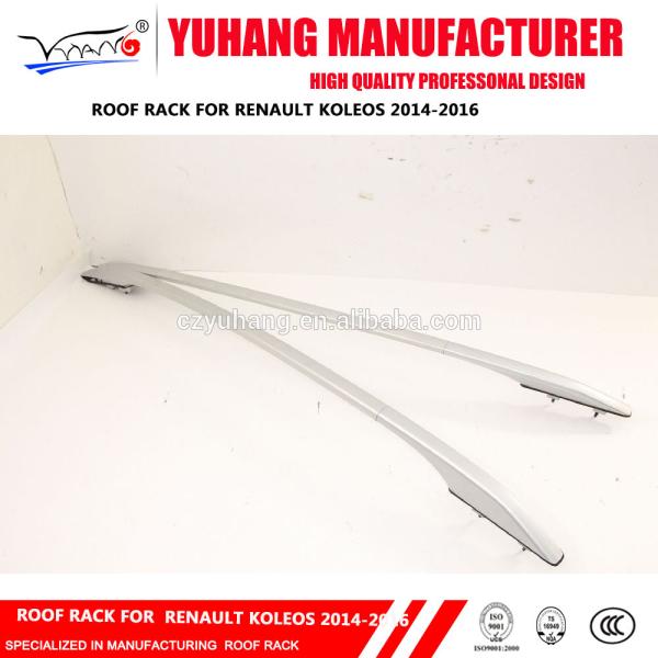 Small C040 Renault Koleos Raised Roof Rails , Adjustable Universal Car Roof Rails 
