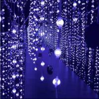 360 DMX RGB LED Pineapple Pixel Light Mesh Chain Colorée Adressable 0,72 W