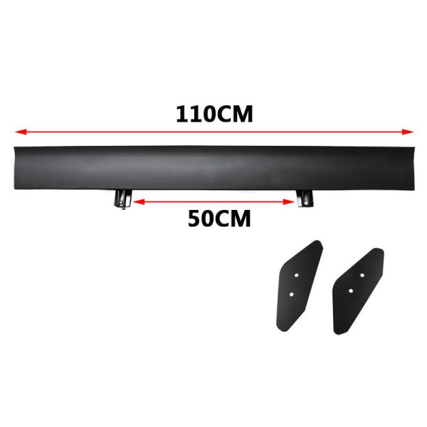 Aluminum Alloy Tail Spoiler Car Modified Parts For Hatchback