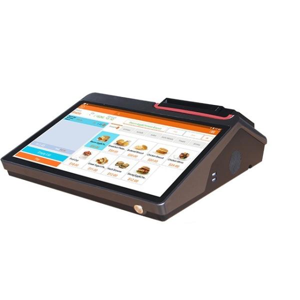 Restaurante Sistema POS All-in-One com Display Full HD 1080P de 12,5 polegadas e touchscreen