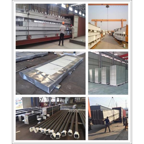 Easy Assembly H Section Steel Steel Frame Commercial Building