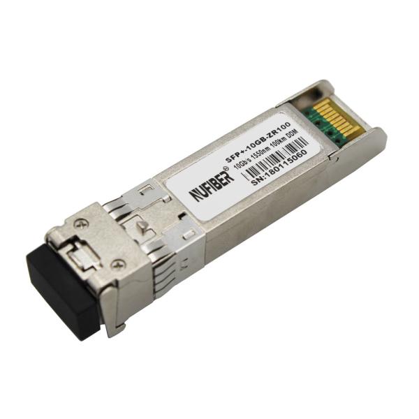 SFP-10G-ZR100 10G SFP+ Transceiver Dual Fiber Singlemode 100km 1550nm LC DDM Huawei Compatible withCisco HP H3C