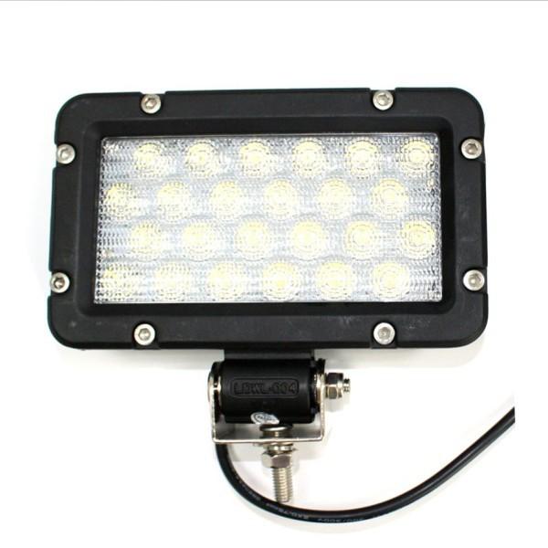 High quality 7 inch auto offroad LED lights, auto truck 24W 72W Square LED work light waterproof IP68