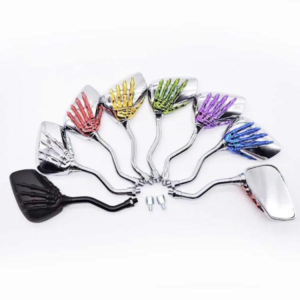 Personalized Handle Bar Rear View Mirror Motorcycle Side Mirror Universal