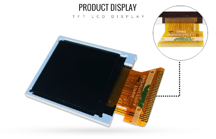 128x128 Mini TFT LCD Display Screen Module 1.44 Inch With SPI Interface ODM