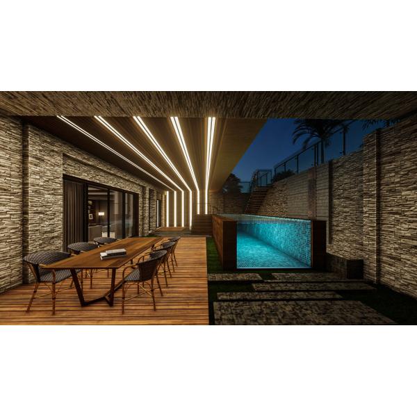 Spa portable en fibre de verre intérieur et piscine avec panneaux en polymère