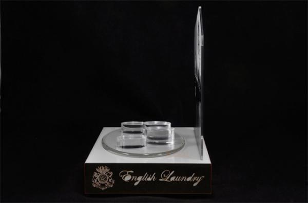 Advertising Acrylic Perfume Display Stand Retail Store Shelving 400×300×415 mm