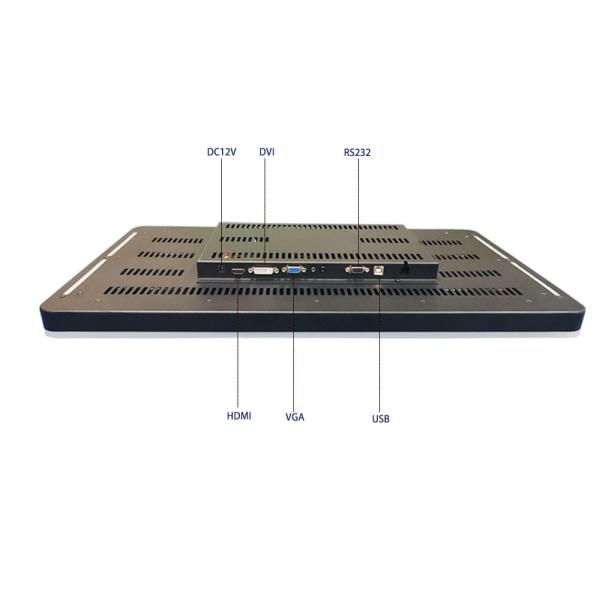Multi Capacitive Touch Screen 21.5inch  With Side Edge LED Bezel For Industrial Enclosures