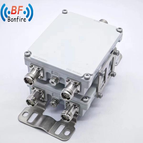 HLQ-XXXXX 1710-1880/1920-2170/2300-2700MHz RF Wideband Quadplexer Cavity Filter Quad-Band Combiner