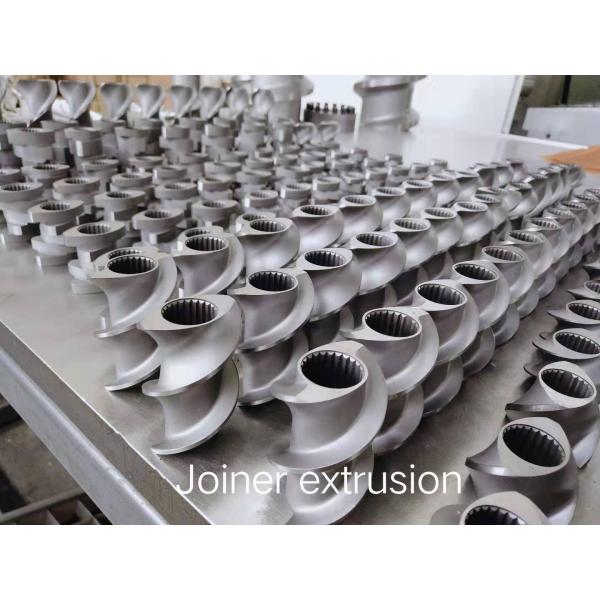 Steer 50 Extruder Screws And Barrels Twin Screw Extruder Food Snacks Machine Use