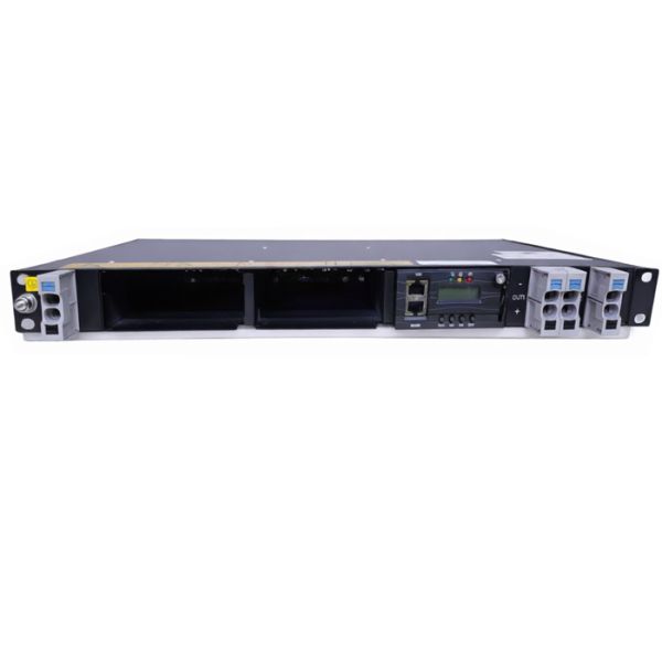 1U Rack-Mount Integrated DC Power System with Dual Rectifier Slots Monitoring Unit RS485 LAN Interface
